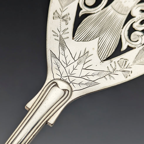 19 世紀末英國古董鍍銀魚餐具組 Mappin&Webb
